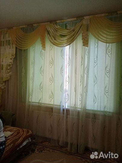 Шторы с ламбрекеном бу