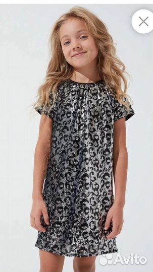 Платье нарядное в пайетках