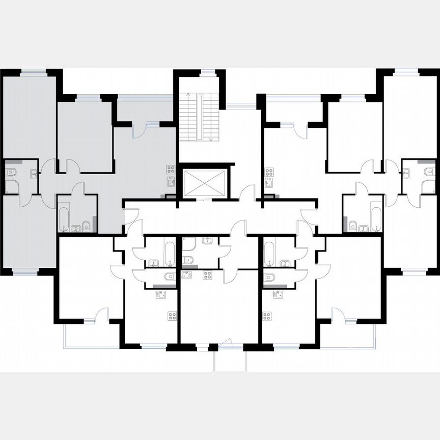 3-к. квартира, 77,8 м², 2/3 эт.