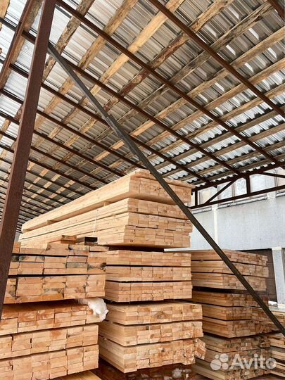 Брус обрезной 200х200х6000мм 1 сорт ГОСТ