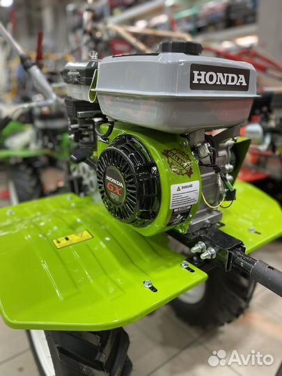 Мотоблок Honda+отвал для снега