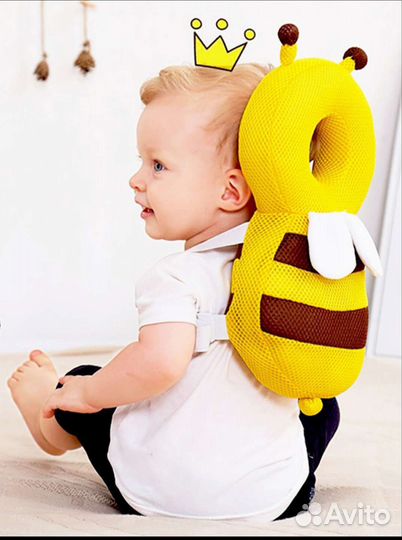 Защитный рюкзачок подушка для малыша