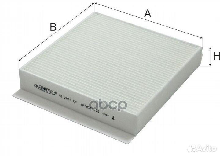 Фильтр салона mercedes-benz GLE / GLS / GLE Coupe