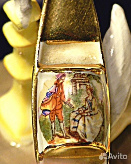 Гондола.Лимож.Франция.Фарфор.Фигурка