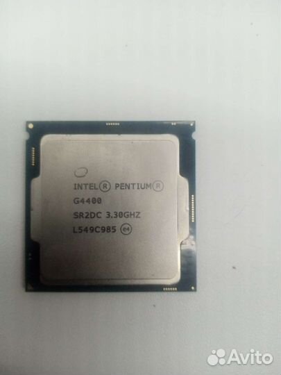 Процессор Pentium g4400 сокет 1151