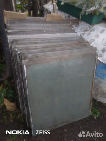 Стекло б/у 6мм 705*610мм (54 шт.) Торг. Самовывоз