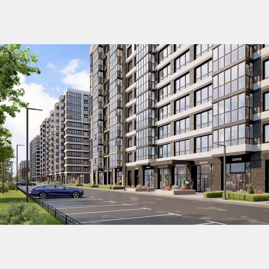 Квартира-студия, 25,1 м², 11/12 эт.
