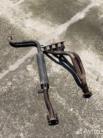 Выхлопная система stt на калину 16 клп