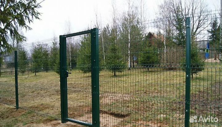 Забор из 3D сетки 40 метров