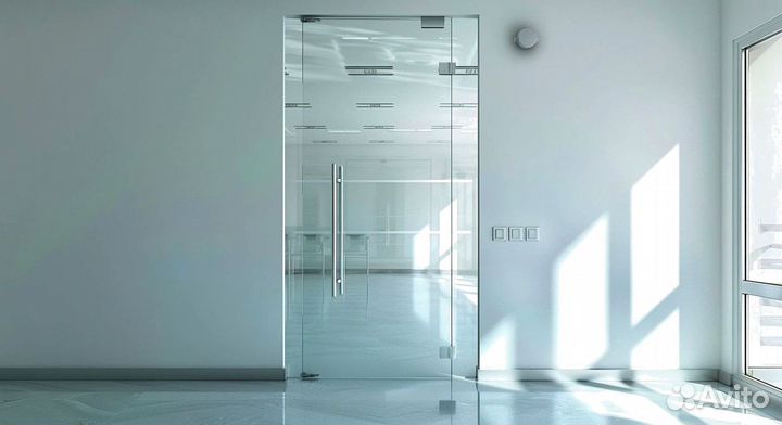 Стеклянные двери