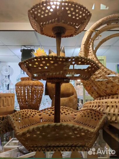 Изделия из бересты и хохломы