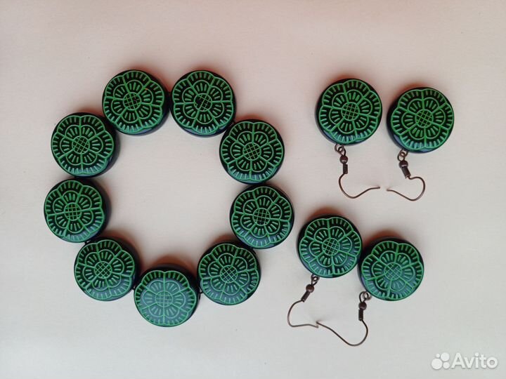 Браслет и серьги