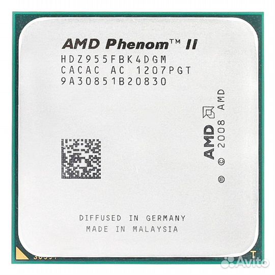 Процессор AMD Phenom II X4 955 Black Edition AM3