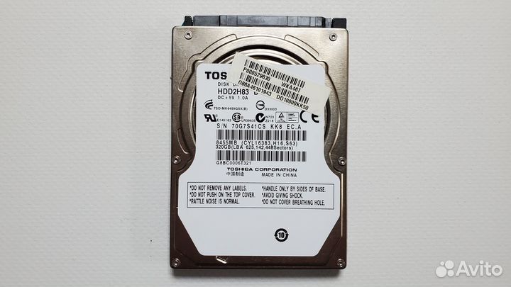 Жесткий диск для ноутбука Toshiba 320gb