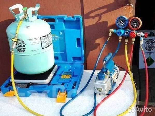 Чистка заправка кондиционеров