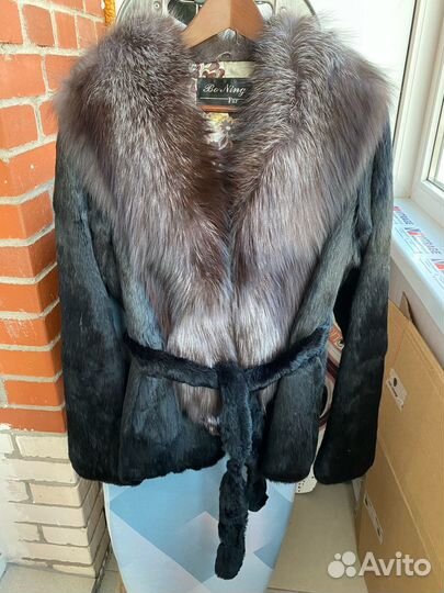 Шуба из кролика 42-44 размер