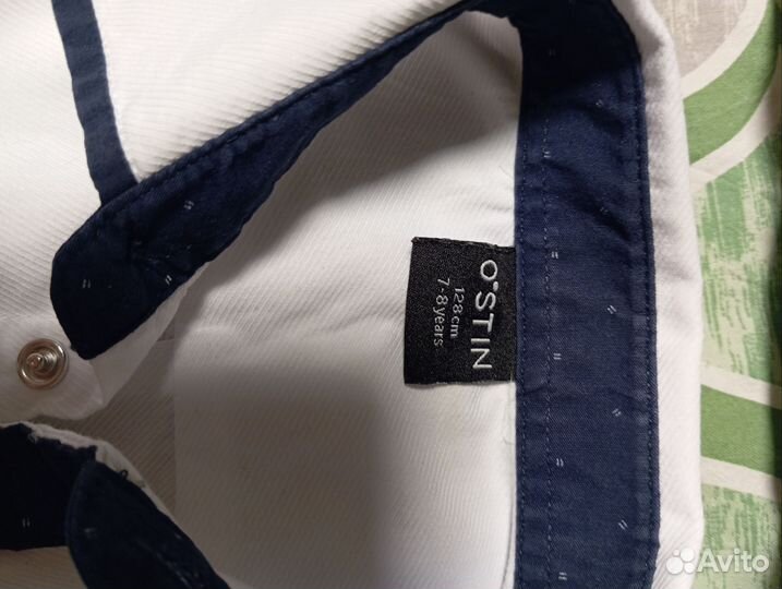 Рубашка для мальчика 128 рост