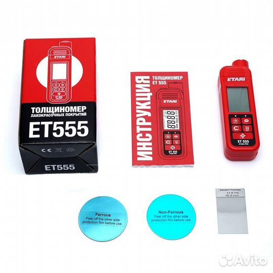 Толщиномеры Etari ET-555 PRO V-2 с чехлом