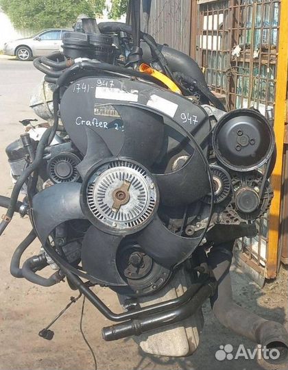 Двигатель BJK Volkswagen Crafter 2010 2.5л дизель