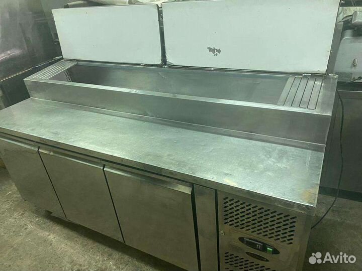 Холодильный стол саладетта tefcold, 202/80см Дания