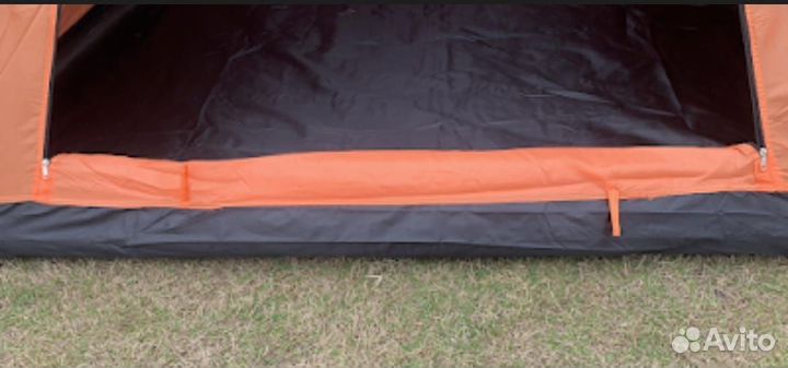 Палатка 3х местная двухслойная с тентом
