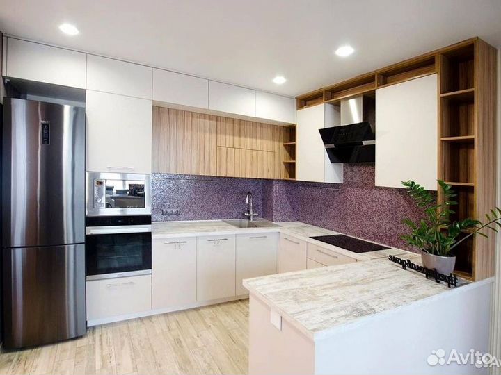 Кухня современная на заказ. Доставка и сборк