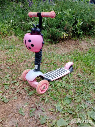 Самокат детский трехколесный