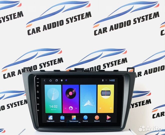 Штатная магнитола Mazda 6 2007-2012