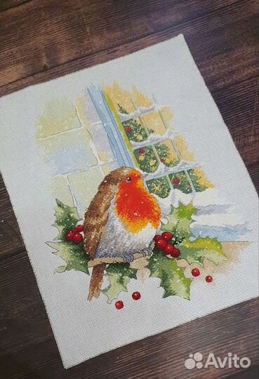 Картина вышитая крестом