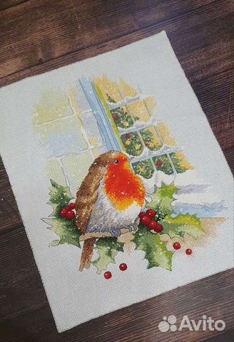 Картина вышитая крестом