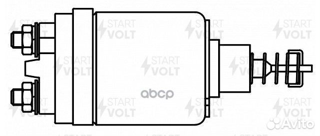 Реле втягивающее стартера VSR 0711 startvolt