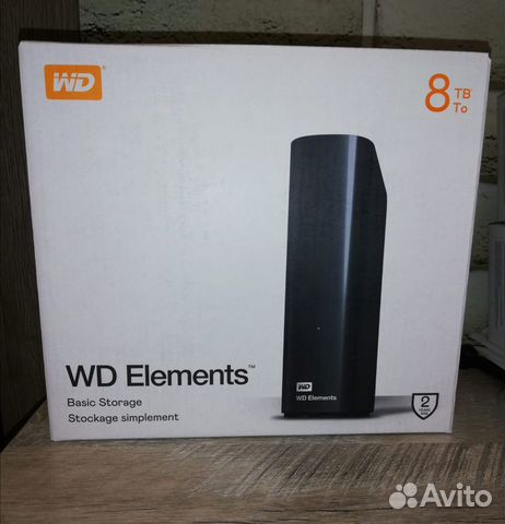 Внешний жесткий диск 8тв Western Digital
