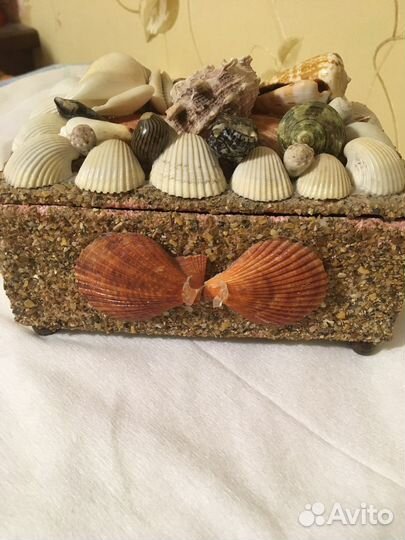 Шкатулка с ракушками