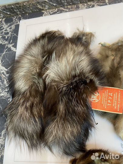 Шапка натуральный мех