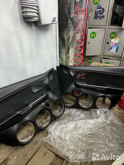 Дверные карты kia rio 3 автозвук