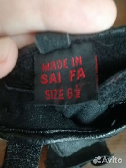 Перчатки кожа