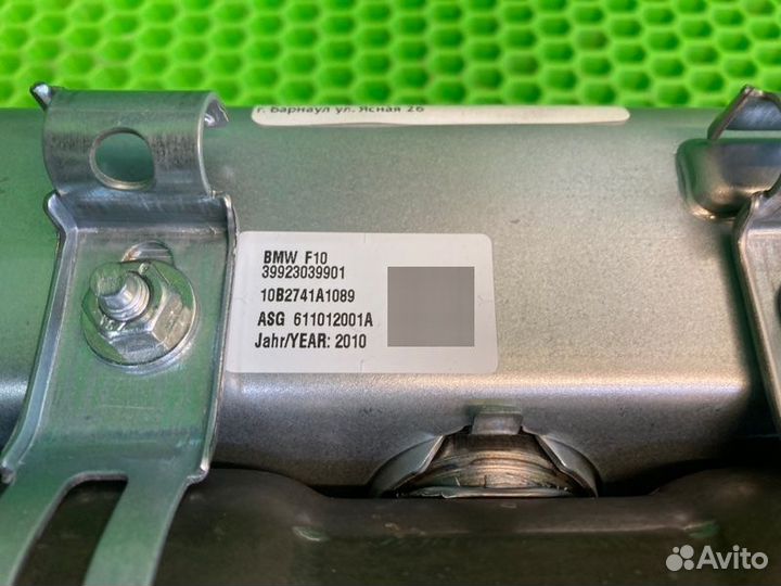 Подушка безопасности пассажира Bmw 5 F10 N52B25