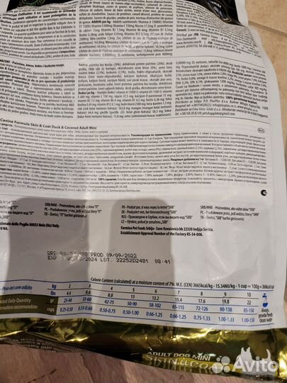 Сухой корм Farmina для собак