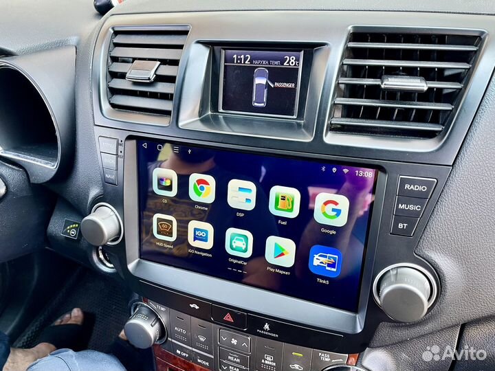 Toyota highlander android