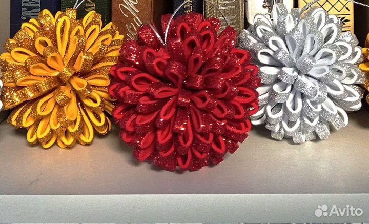 Новогодние игрушки ручной работы