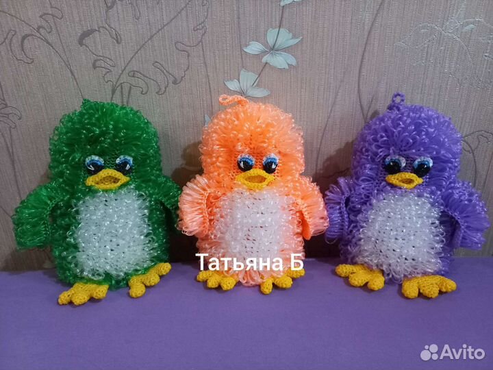 Мочалки игрушки