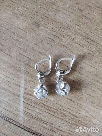 Серьги, часики, колечко