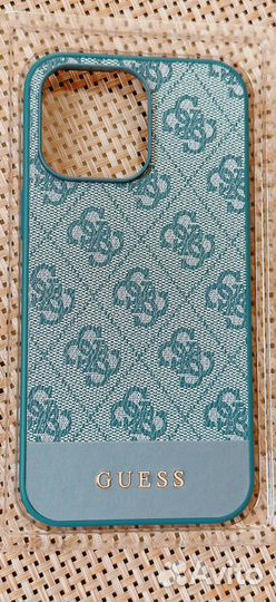 Чехол Guess для 14 Pro Max / Стекло на iPhone 6+
