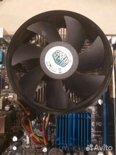 Материнская плата с процессором