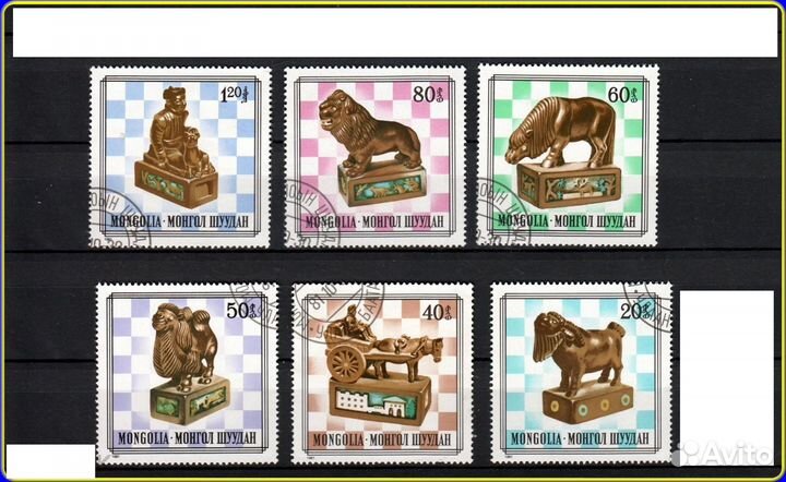 Почтовые марки флора и фауна 14