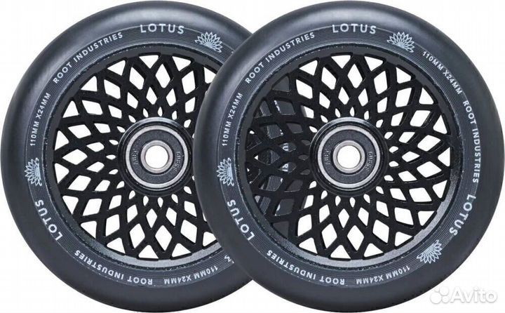 Колеса root industries Lotus 110mm Black-Black Ros