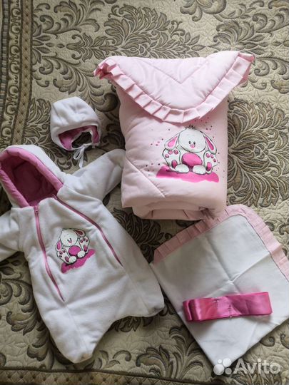 Конверт на выписку для девочки