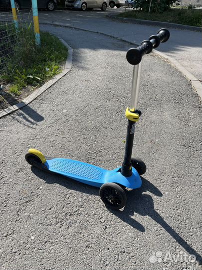 Самокат детский трехколесный Декатлон