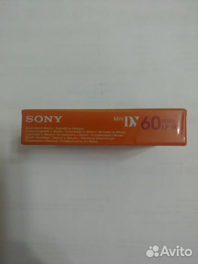 Новые видеокассеты Sony mini DVM60PR4