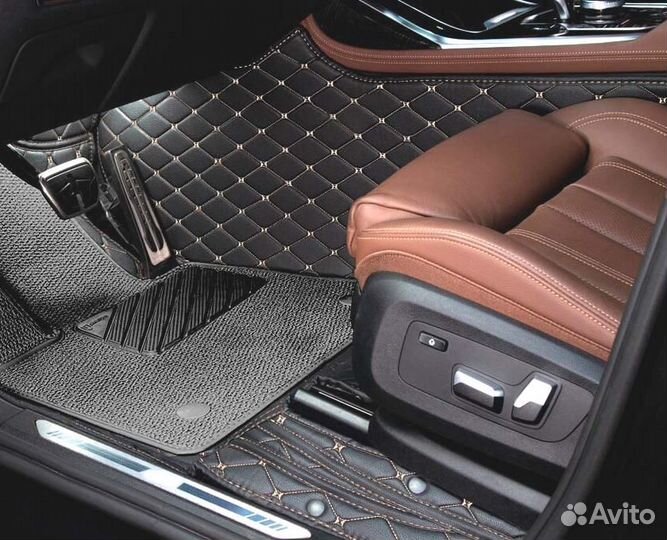 3D Коврики Range Rover Салон Багажник из Экокожи